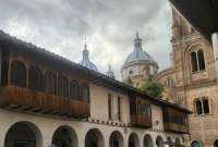 Este miércoles 23 de octubre se registró el segundo día de lluvias en Cuenca. 