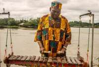 Marimbas para homenajear a Papá Roncón