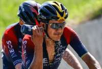 Carapaz se cayó en la décima etapa del Giro de Italia
