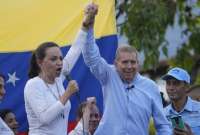 María Corina Machado y Edmundo González estarían refugiados en la Embajada de Argentina en Caracas.