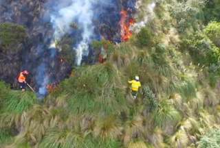 Los incendios forestales continúan