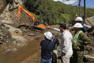 El Gobierno declaró la emergencia en la Red Vial Estatal Baños-Puyo. 