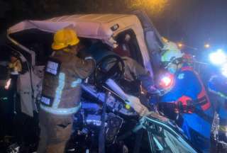 Un trágico accidente de tránsito ocurrió en la madrugada de este viernes en la Vía a la Costa.