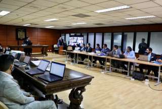 Instalación de la audiencia de juicio.