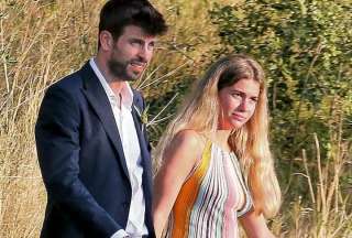 Gerard Piqué junto a su actual pareja Clara Chía Martí.