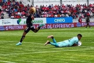 Aucas venció a Técnico en Ambato