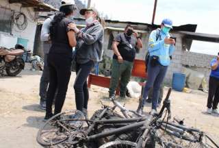 La atención en el barrio Bolaños inició de inmediato