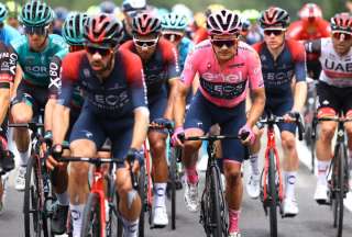 Semana decisiva para Richard Carapaz en el Giro de Italia