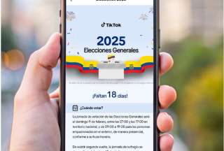 El Consejo Nacional Electoral(CNE) habilitó en TikTok una guía de las elecciones generales de febrero. La guía ayudará a la ciudadanía a evitar la desinformación.