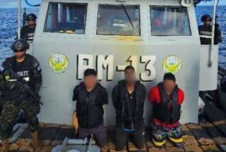 El presidente de El Salvador, Nayib Bukele, informó sobre la detención de ecuatorianos en una embarcación con droga, en el país centroamericano.