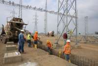 Mira cómo avanza el sistema de transmisión de energía eléctrica La Avanzada. 