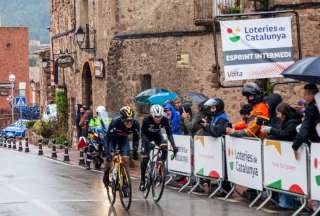 Richard Carapaz ganó la sexta etapa de la Vuelta a Cataluña