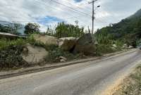 Una inversión para el mantenimiento de la carretera E45 llegará desde el Ministerio de Transporte y Obras Públicas (MTOP).