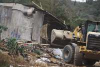 En Guayaquil, una recicladora funcionaba dentro de un área protegida. El espacio fue desalojado.