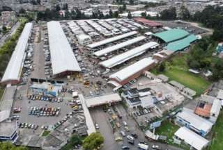 El Mercado Mayorista de Quito cuenta con más de 1.000 comerciantes. 