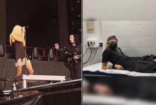 En Sevilla, España, un murciélago mordió a la cantante, Taylor Momsen, en pleno concierto; tuvo que ser llevada al hospital. 