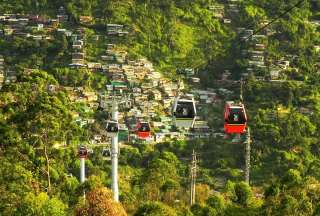 Usuarios de metrocable de Medellín grabaron un video para adultos