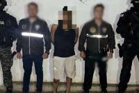 Policía captura a primer más buscado en Manabí