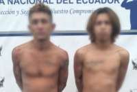 Dos presuntos integrantes de 'Los Lobos' fueorn detenidos en Pascuales