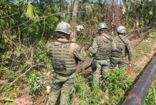 Durante los operativos militares, el subteniente Christian Morales resultó herido y posteriormente falleció.