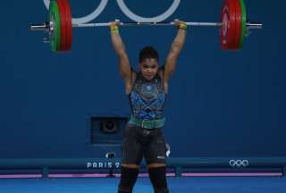 La ecuatoriana Angie Palacios logra medalla de bronce en los Juegos Olímpicos de París 2024.