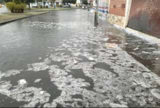 La gerente de ETAPA, Verónica Polo, informó sobre la probabilidad de lluvias en Cuenca para este fin de semana.