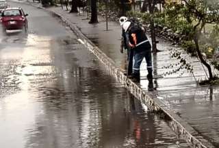 Las lluvias cayeron en Cuenca por segundo día consecutivo. Cinco horas de precipitaciones ocurrieron en las zonas de recarga hídrica. 