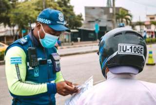 Agentes de tránsito fueron golpeados en los alrededores del Mercado Central 