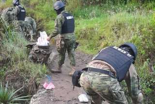 Inteligencia militar detectó este paso ilegal que sería utilizado para el cruce de objetos de contrabando.