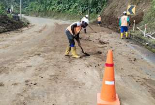 En Napo, la vía Papallacta - &quot;Y&quot; de Baeza estará cerrada al tránsito vehicular desde las 12:00 a las 15:00.