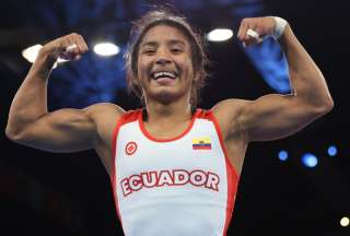 Lucía Yépez ganó una medalla olímpica para Ecuador