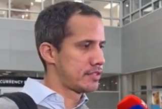 Juan Guaidó llegó hasta Miami luego de salir de Colombia