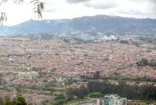 Las autoridades alertaron que la calidad del aire en Cuenca es poco saludable. 