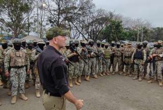 El ministro de Defensa, Gian Carlo Loffredo, respaldó el trabajo de las Fuerzas Armadas y el uso legítimo de la fuerza. 