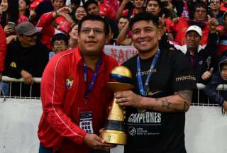 Mario Pineida volvió a cargarse con los hinchas de Liga de Quito