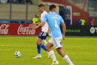 José Cevallos anotó el único gol del partido