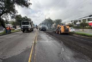 Este viernes 31 de enero inicia una nueva fase de trabajos en el tercer tramo de la avenida Galo Plaza Lasso.  NOTA: