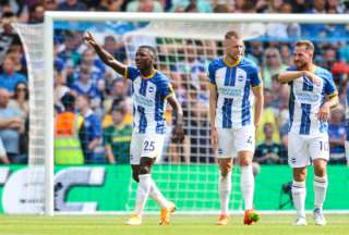 &#039;Moi&#039; fue el autor del segundo gol del Brighton.