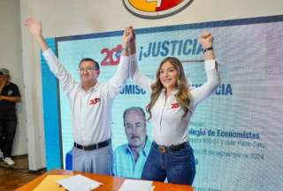 Conoce a tu candidato: Iván Saquicela y Luisa Coello, de Movimiento Democracia Sí.