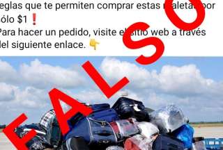 Autoridades del Aeropuerto de Quito levantaron las alertas ante posibles estafas, a través de Facebook.