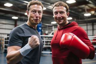 Elon Musk y Mark Zuckerberg aún no concretan el combate. 