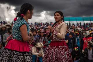 Takanakuy es la festividad peruana que se celebra entre música, baile y puños. 