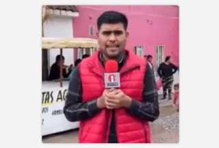 Periodista reporta la muerte de un hombre y revela que era su primo