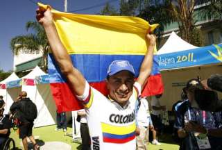 El ciclista Marlon Pérez ganó una medalla dorada en los Juegos Panamericanos 2011. 