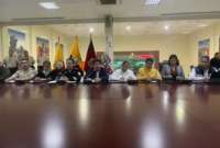 El COE Cantonal se activó con miembros del Municipio de Quito y el Gobierno Nacional. 